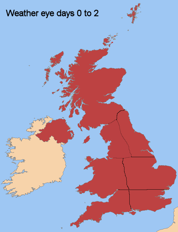 UK map red