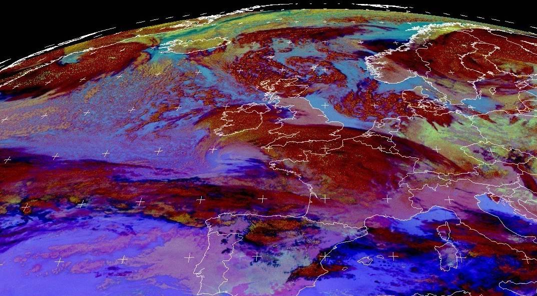 EU Met Sat image