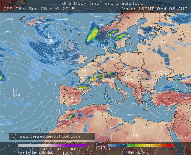 14 Day UK Weather Forecast