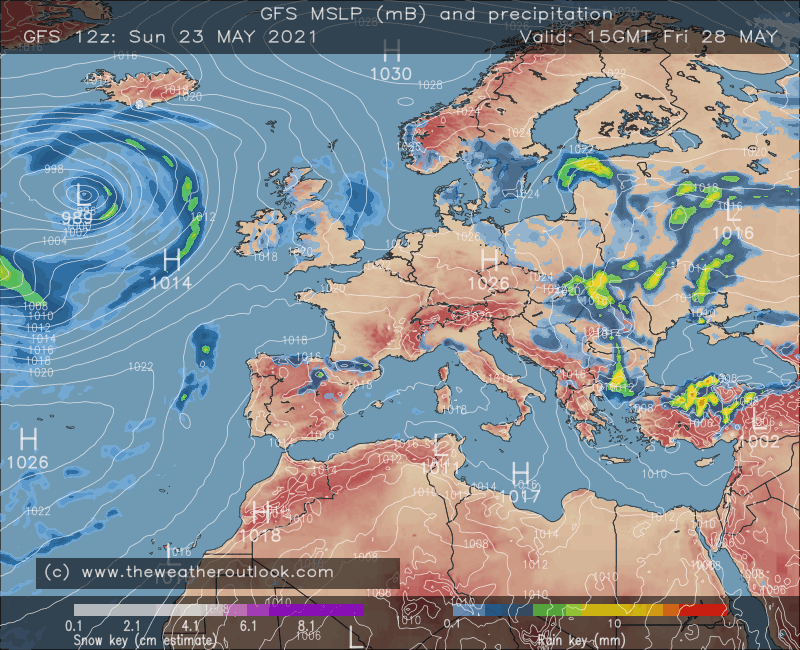 14 Day UK Weather Forecast