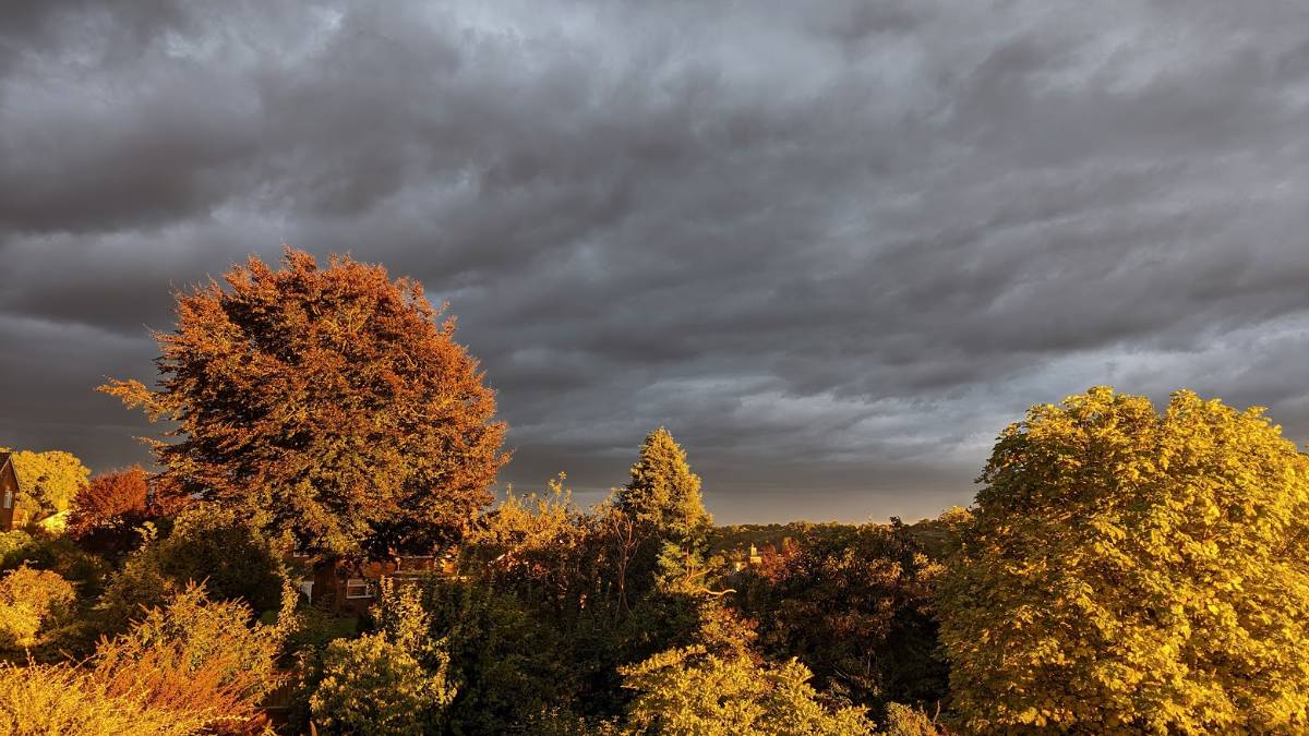 Overcast sky. Posted by Brian Gaze