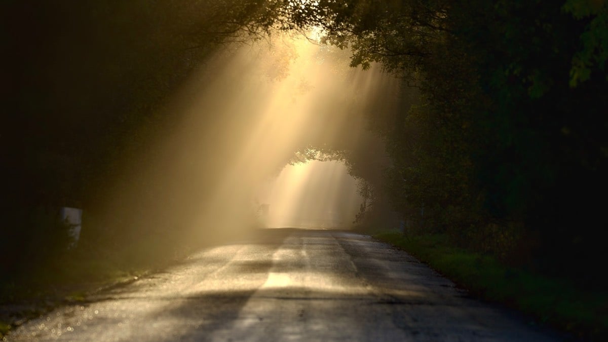 Misty roads, plenty of moisture in the air after heavy rains. Posted by toppiker60